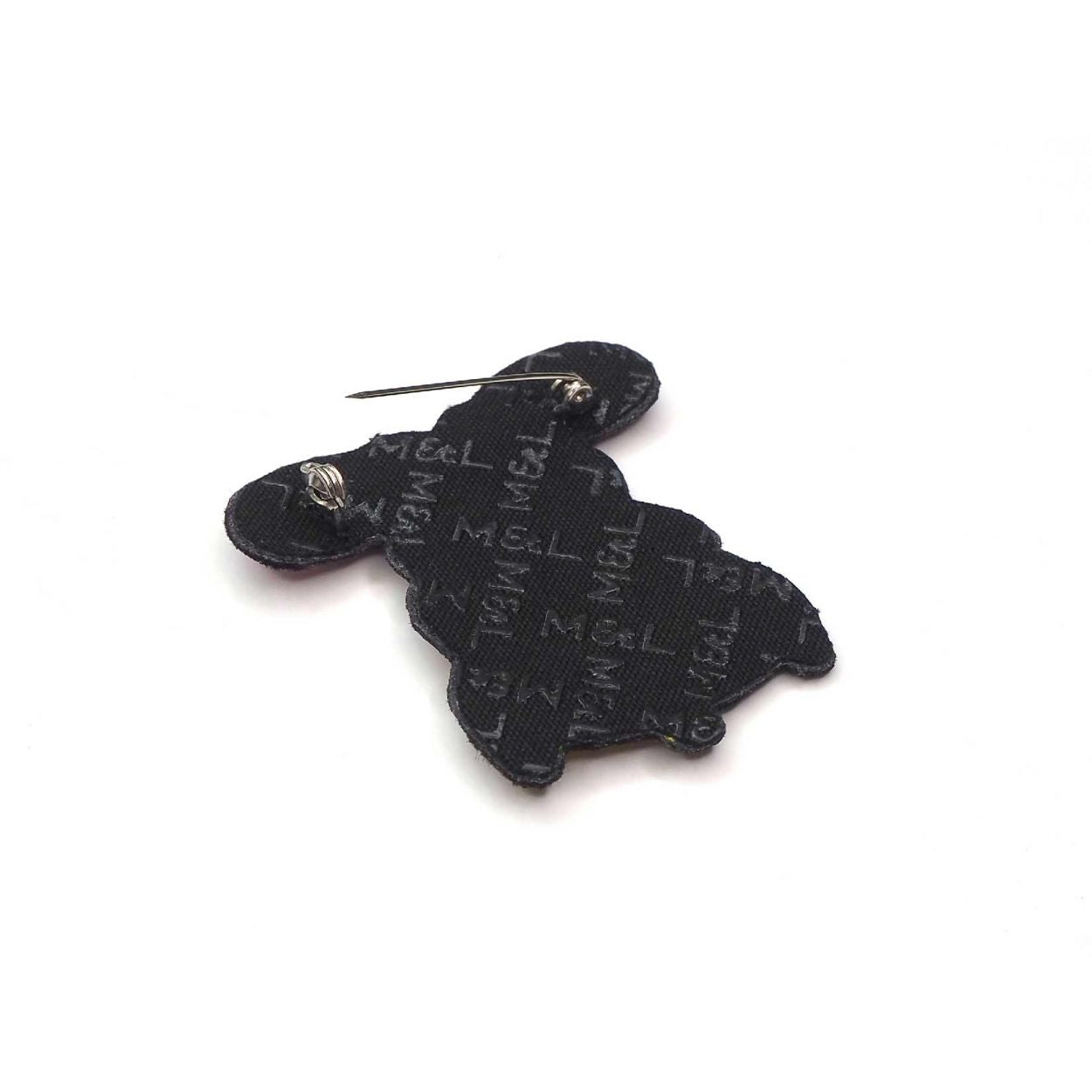 Cake Miam hand embroidered brooch BB01O2C