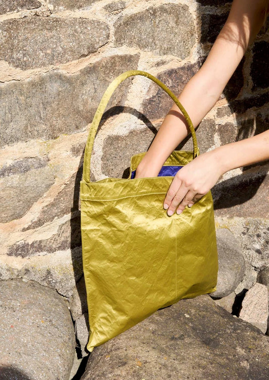 Flat Bag Olive Gold