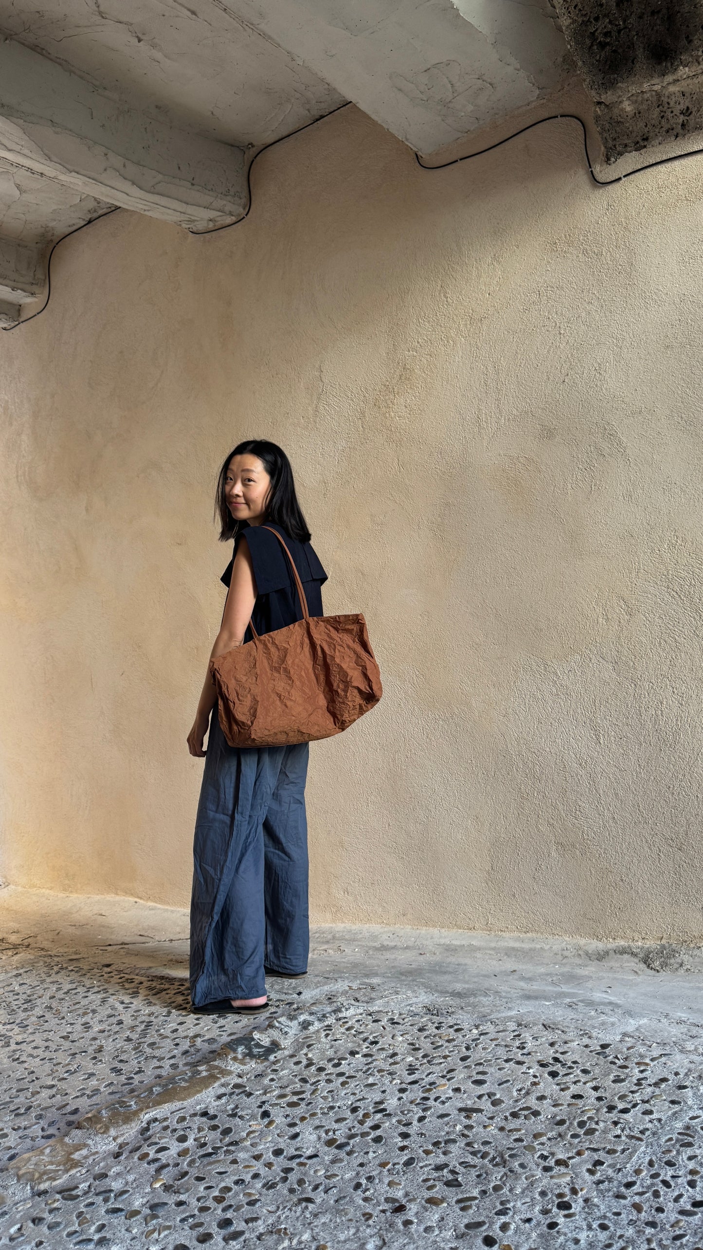 DUFFLE BAG NYL - CANNELLA