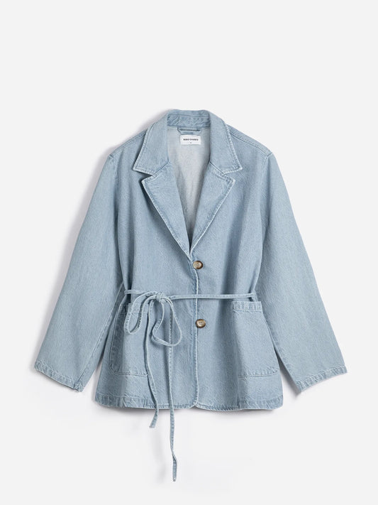 Denim blazer