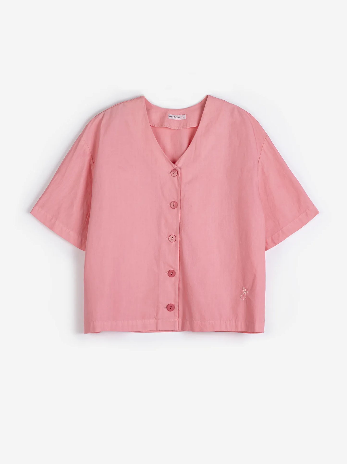 Paper touch cropped blouse